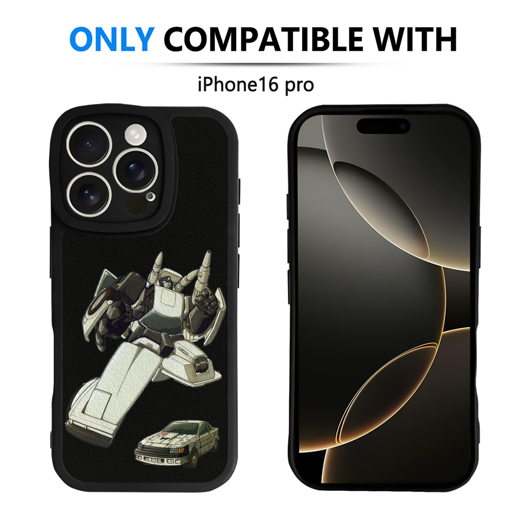 （画像用）  【iPhone 16シリーズ対応】シリコンスマホケース（レザー調） 材質：シリコン